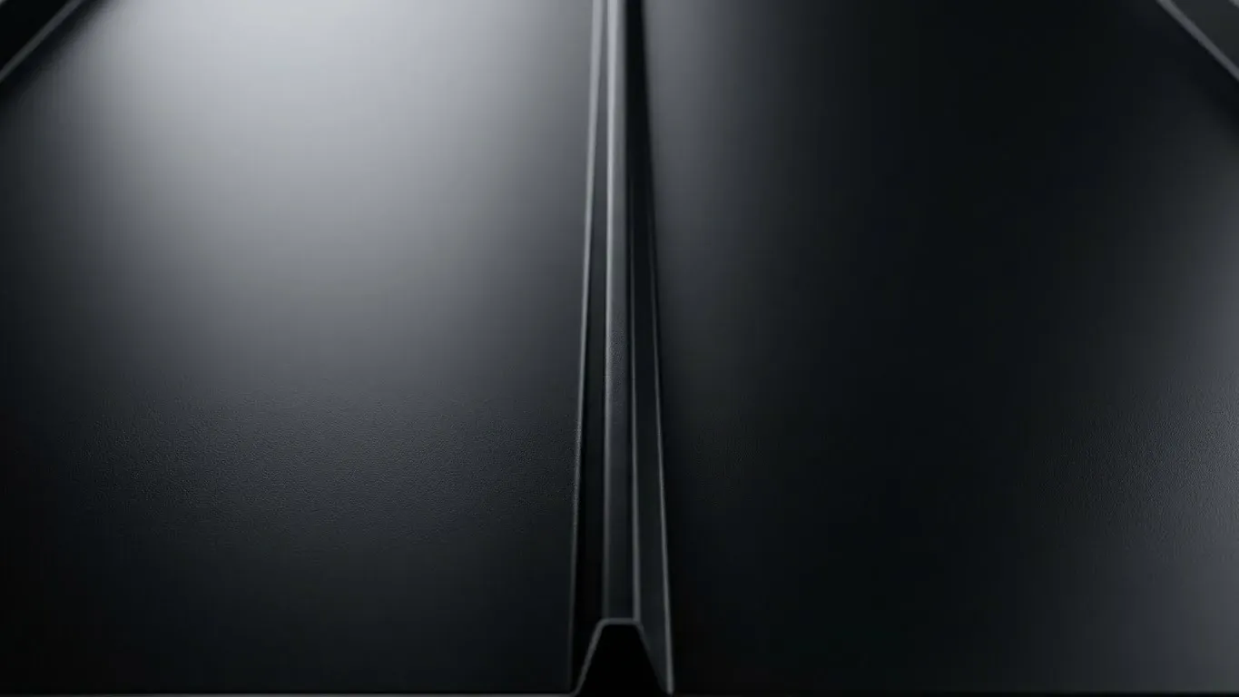 Metal roofing panel surface with premium protective finish