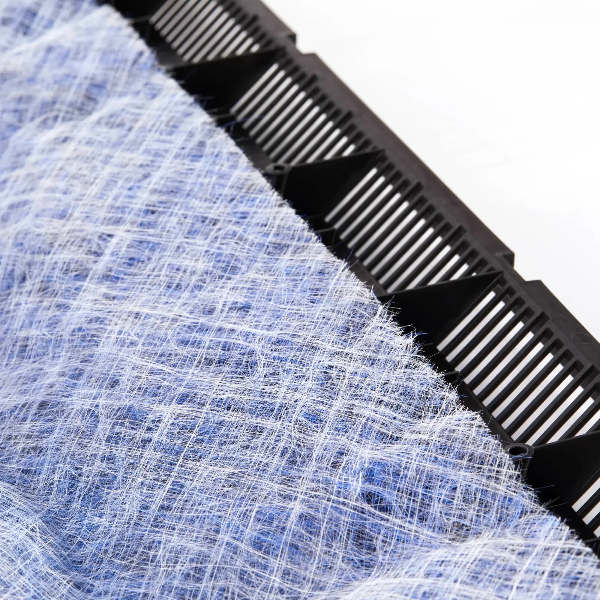 Ridge vent ventilation system with synthetic underlayment - proper attic airflow to prevent ice dams